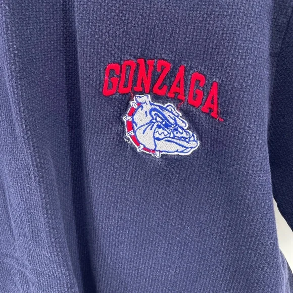 Gonzaga NCAA Sweet 16 Bulldogs Spokane Y2K Red Oak Mens Athletic Basketball T M - Picture 4 of 7